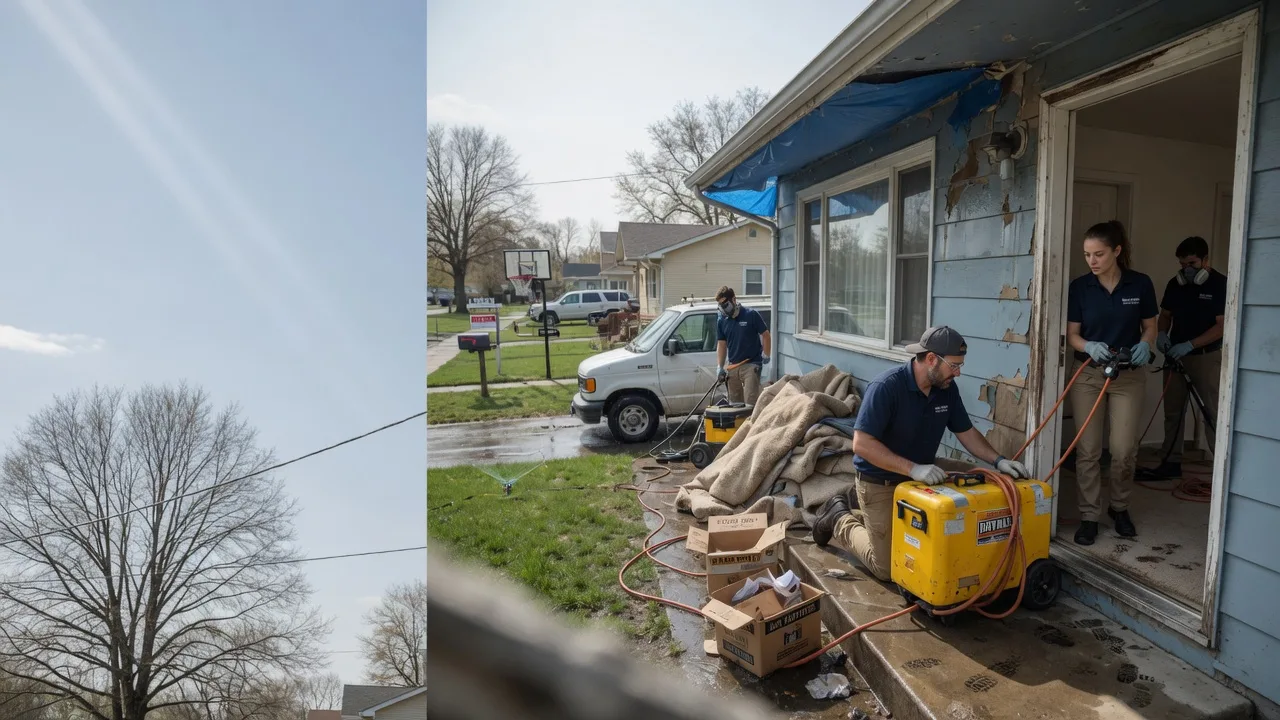 Basement Flood Cleanup in Boston, NY near me